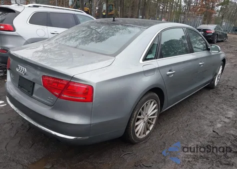 2012 Audi A8 L 4.2 из США, поврежденный, VIN WAURVAFD2CN019761